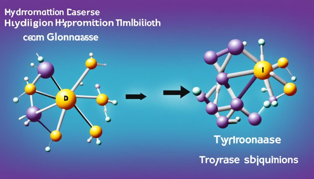 tyrosinase inhibition